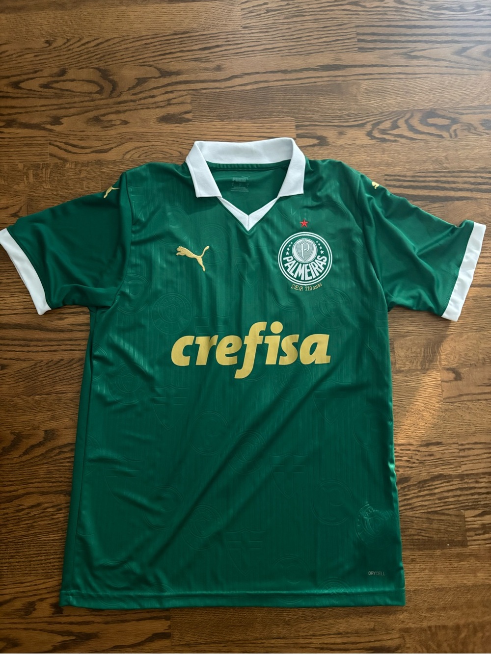 PUMA Palmeiras 2024/25 Home Player Jersey — Men’s Large